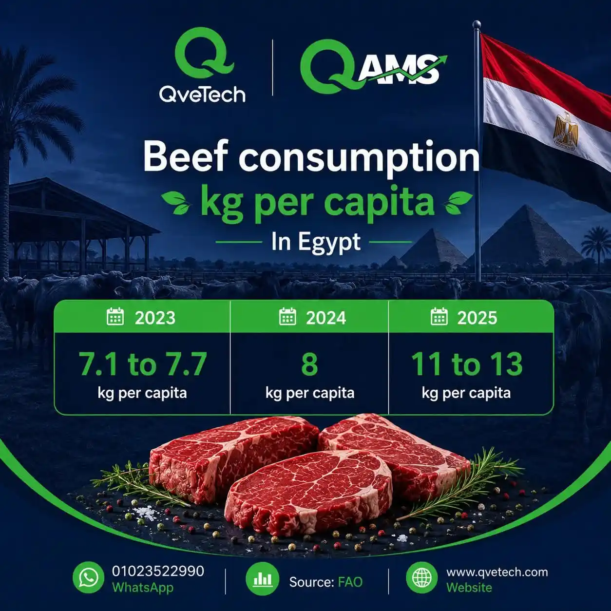 Beef Consumption Egypt